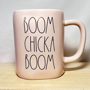 Rae Dunn 💥Boom Chicka Boom 💥 Mug - Light pink